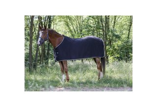 Black/grey fleece shirt