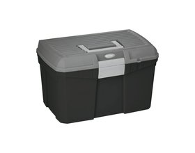Coffre de pansage HIPPOTONIC noir/gris
