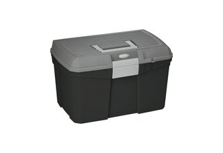 Coffre de pansage HIPPOTONIC noir/gris