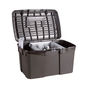 Coffre de  pansage HIPPOTONIC noir/gris