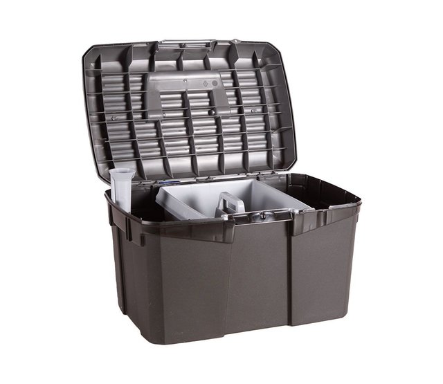 Coffre de  pansage HIPPOTONIC noir/gris