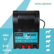 Energiser with socket with led M300