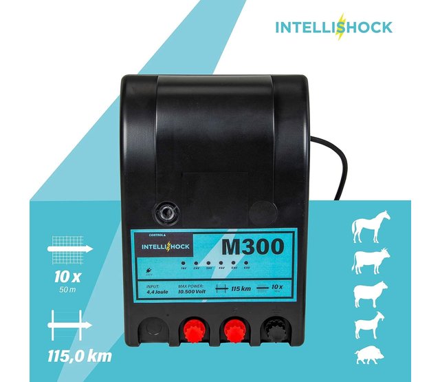 Energiser with socket with led M300