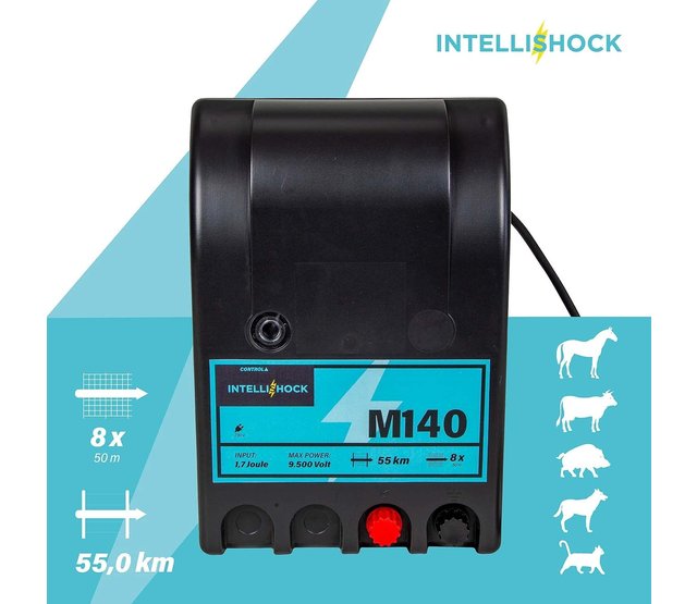 Energiser with socket M140 (Length 2-15 km)