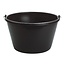 TETIBLUE Graduated black plastic bucket