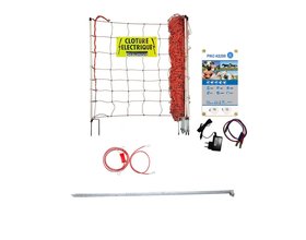 Dog fence kit with net