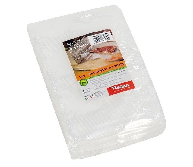 100 sachets sous vide gaufrés 20 x 30 cm