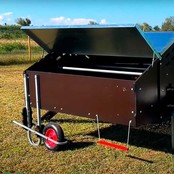 Mobile hen house 30 hens - Copele