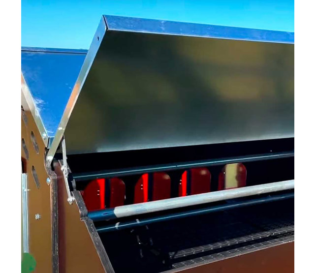 Mobile hen house 30 hens - Copele