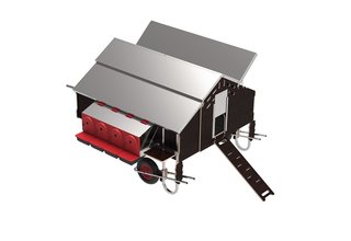 Mobile hen house 30 hens