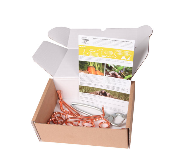 Kit 8 pièges à taupe Putange TRAPPERS&CO Kit 8 pièges à taupe Putange TRAPPERS&CO