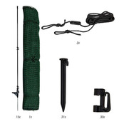 Klein gaasnet 25m h1.10m - Flex Klein gaasnet 25m h1.10m - Flex