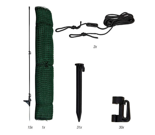 Klein gaasnet 25m h1.10m - Flex Klein gaasnet 25m h1.10m - Flex