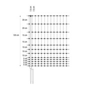 Filet 50m h1.20m non électrifié Filet 50m h1.20m non électrifié