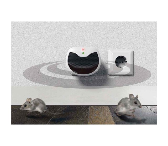 Mains powered ultrasonic rodent repellent Swissinno 15m² SWISSINNO
