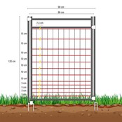 Deur voor netbehuizing