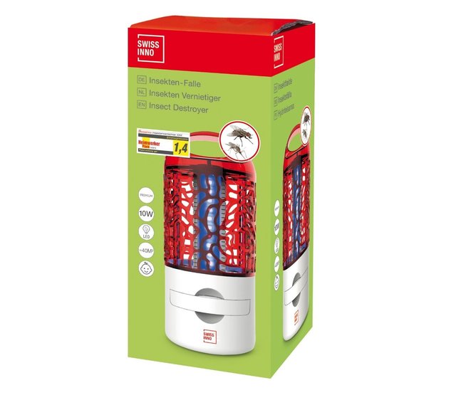 Destructeur d'insectes mini LED 10W Swissinno Destructeur d'insectes mini LED 10W Swissinno