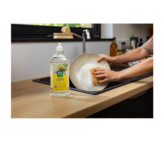Liquide vaisselle 3 en 1, 1L - EKO'PIN