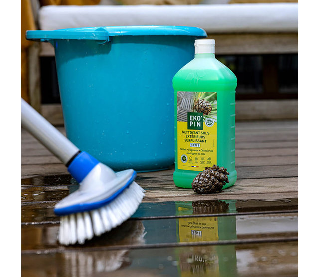 3-in-1 superpowered outdoor floor cleaner - EKO'PIN