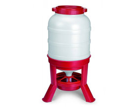 Mangeoire pour poules 40L avec pieds