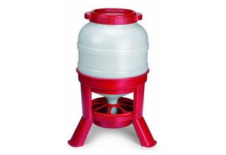 30L kippenvoerbak met poten