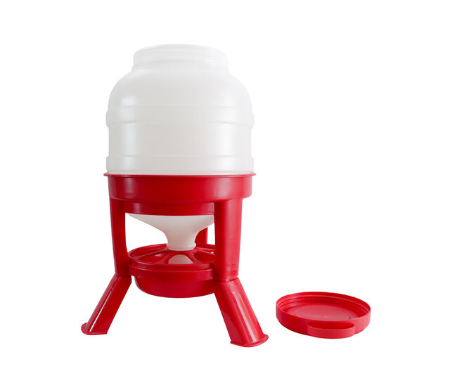 Voederbak met poten, 30L - Copele