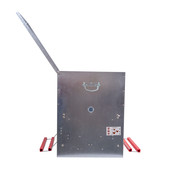 Mangeoire pour poules anti-nuisible duo, 50kg - SAFEED