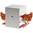 COPELE Mangeoire pour poules anti-nuisible duo, 50kg - SAFEED