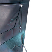 Mangeoire pour poules anti-nuisible duo, 50kg - SAFEED