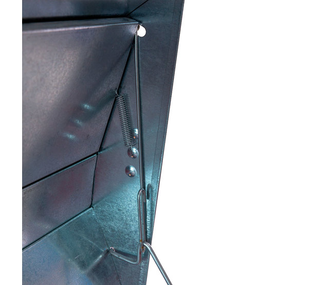 Double pest control hens feeder, 50kg - SAFEED