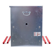 Double pest control hens feeder, 50kg - SAFEED