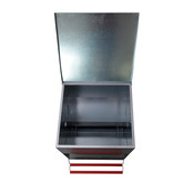 Mangeoire pour poules anti-nuisible duo, 50kg - SAFEED