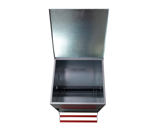 Double pest control hens feeder, 50kg - SAFEED