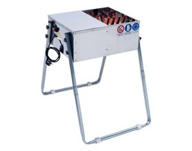 24-vingerige elektrische verenmachine