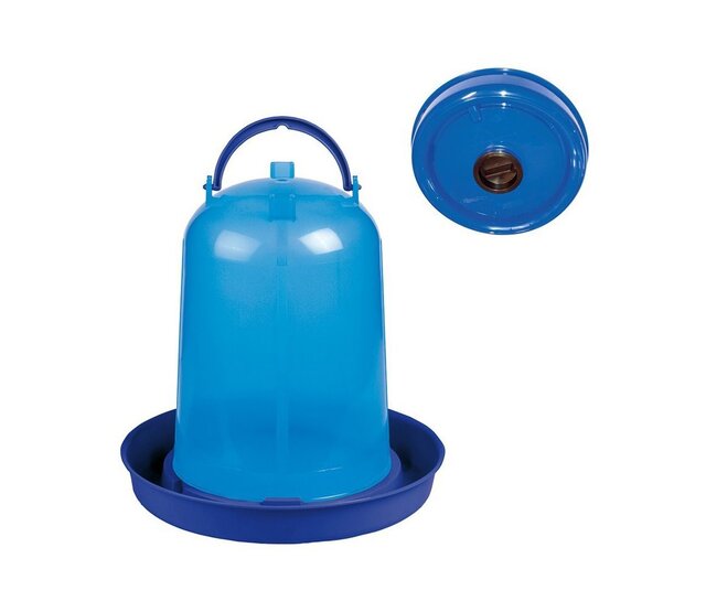 Blauw pluimveedrinker, 5L - COPELE Blauw pluimveedrinker, 5L - COPELE