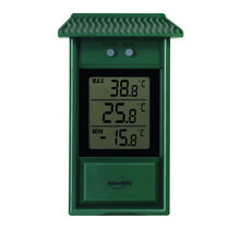 Groene digitale thermometer, mini-maxi