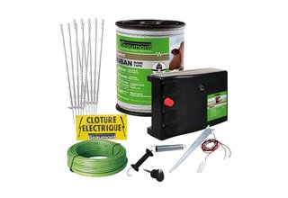 Fence kit for difficult dog