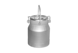 Aluminum milk can, 10L