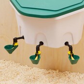 Water trough for hens, 8L - AVIAQUA Water trough for hens, 8L - AVIAQUA