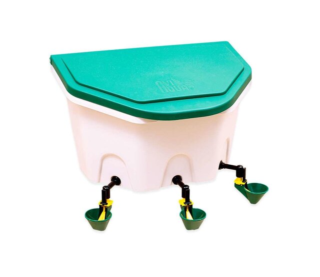 Water trough for hens, 8L - AVIAQUA Water trough for hens, 8L - AVIAQUA