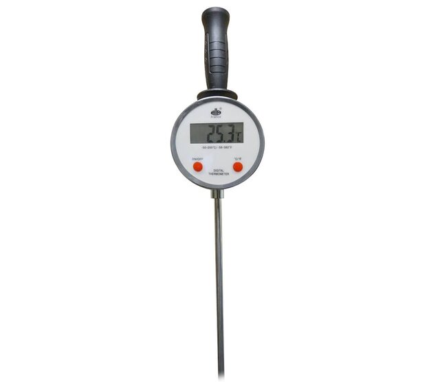 Digital thermometer, long probe - KAMER
