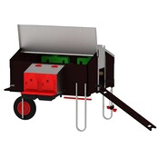 10 hens mobile hen house - Copele