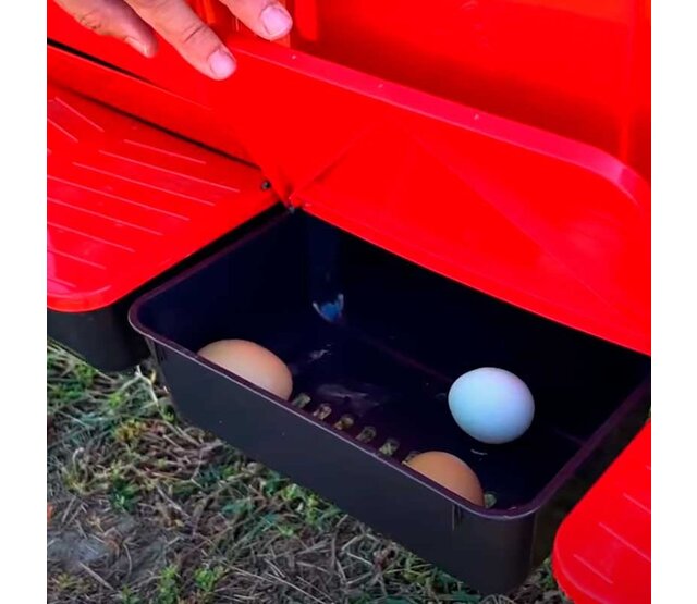 10 hens mobile hen house - Copele