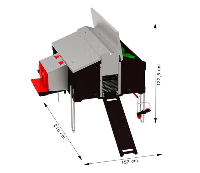 10 hens' hen house - Copele