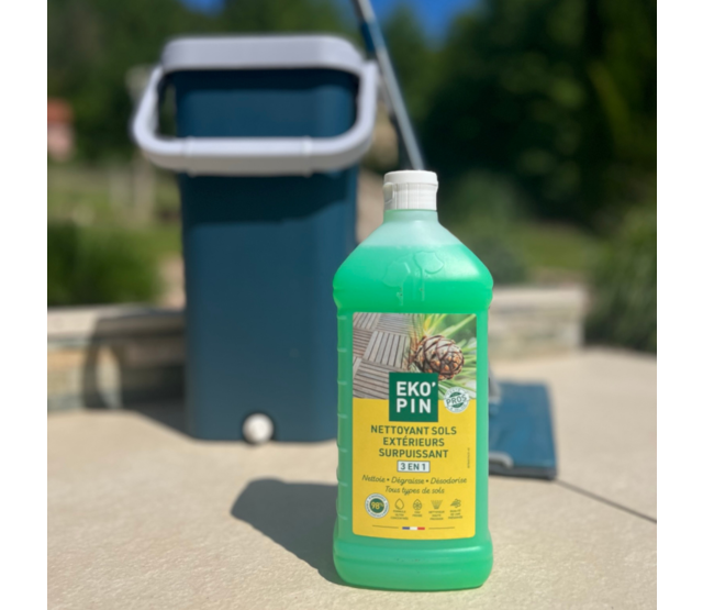 3-in-1 superpowered outdoor floor cleaner - EKO'PIN
