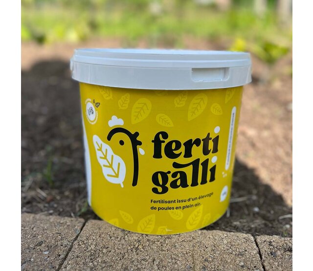 Fertilisant à la fiente 4kg FERTIGALLI