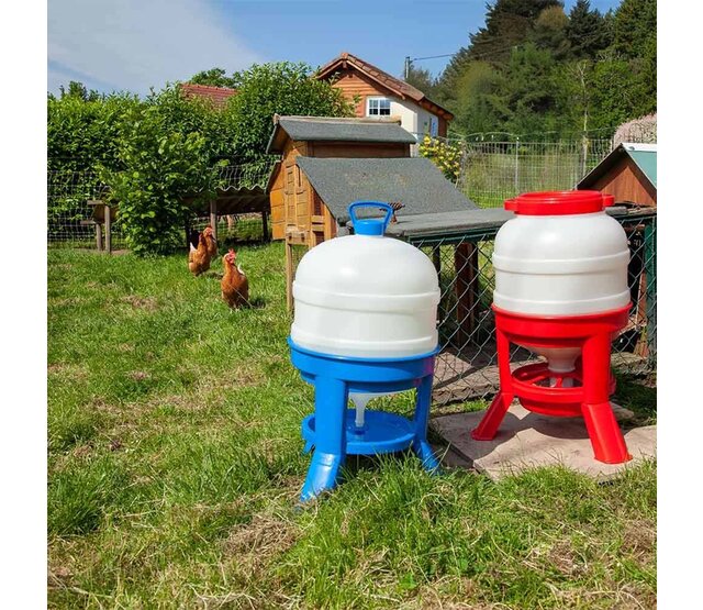 Mangeoire pour poules avec pieds, 30L - Copele