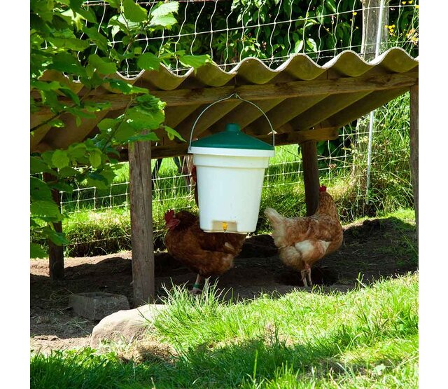 12L hangende drinkbak met pipetten - Chick'A