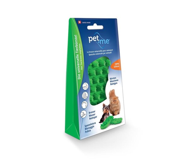 Brosse pour petits chiens/chats à poils longs - PETME Brosse pour petits chiens/chats à poils longs - PETME
