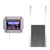 Automatic doorman with hatch - CHICK'A